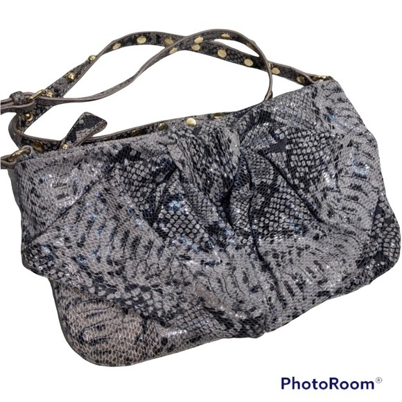 Frosting by Mary Norton snakeskin purse - Picture 1 of 7
